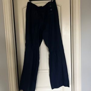Max studio size 10 wide leg Lenin pants